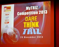 MyTRIZ Competition 2013 Backdrop